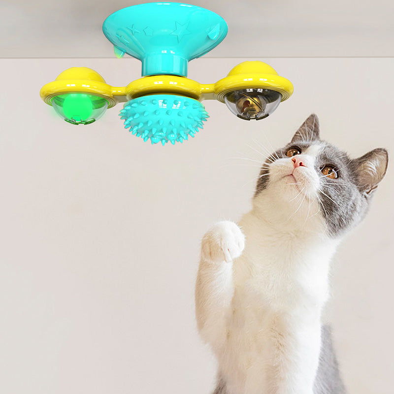 The WhirlyWhisker Windmill: Interactive Grooming & Play Station