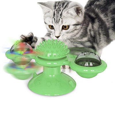 The WhirlyWhisker Windmill: Interactive Grooming & Play Station