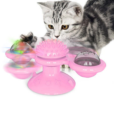 The WhirlyWhisker Windmill: Interactive Grooming & Play Station